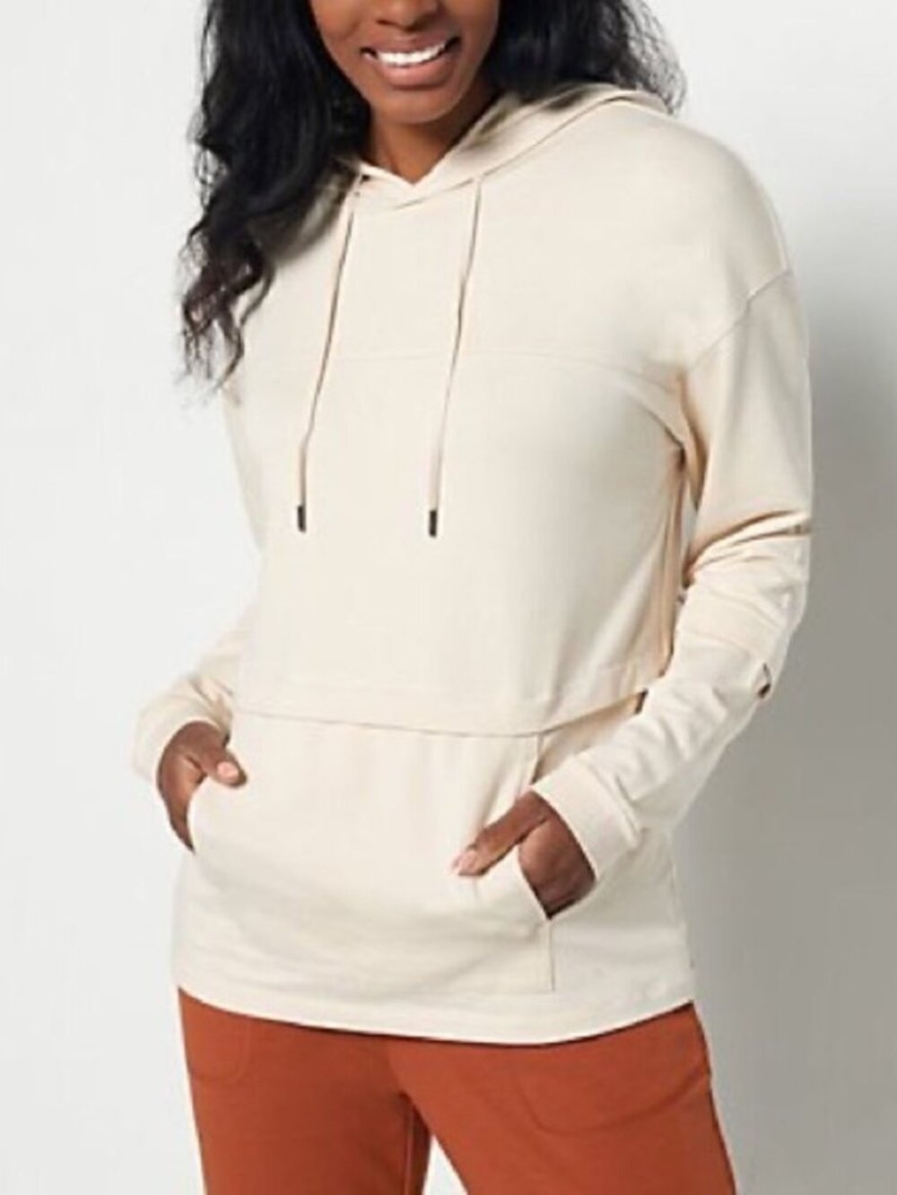 zuda Z-Knit Hooded Pullover Sweater